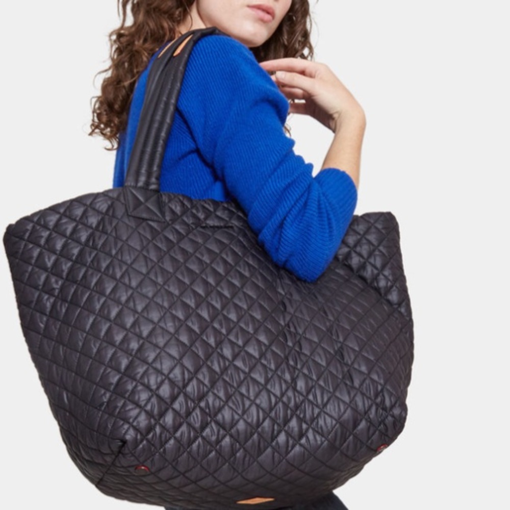 NWOT Large Black Size MZ Wallace Bag w/ 3 Pouches